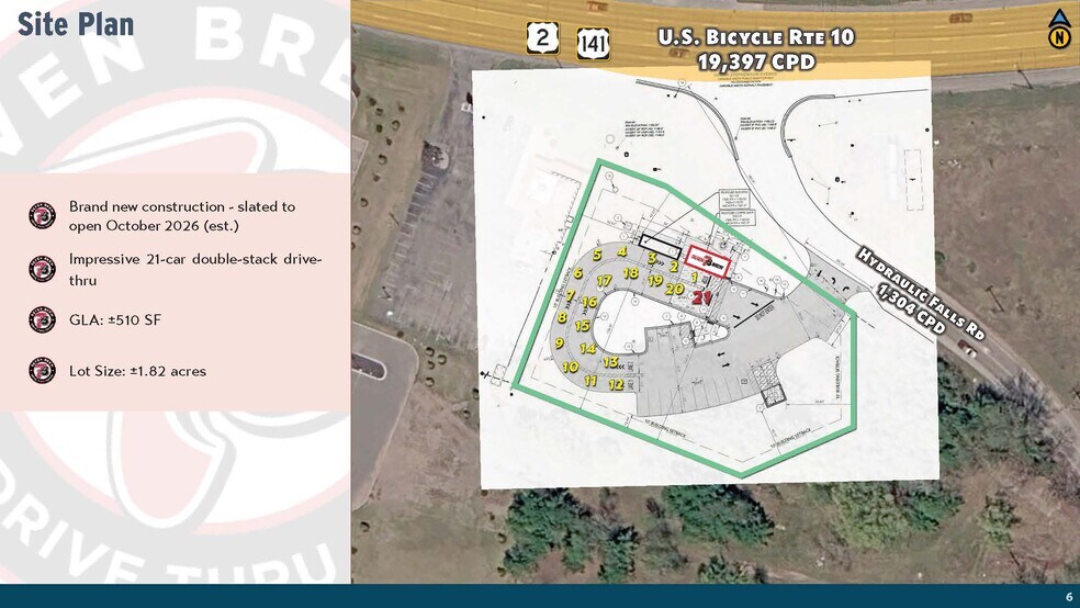 More Photos Of 100 Hydraulic Falls Rd, Iron Mountain Fast Food For Sale