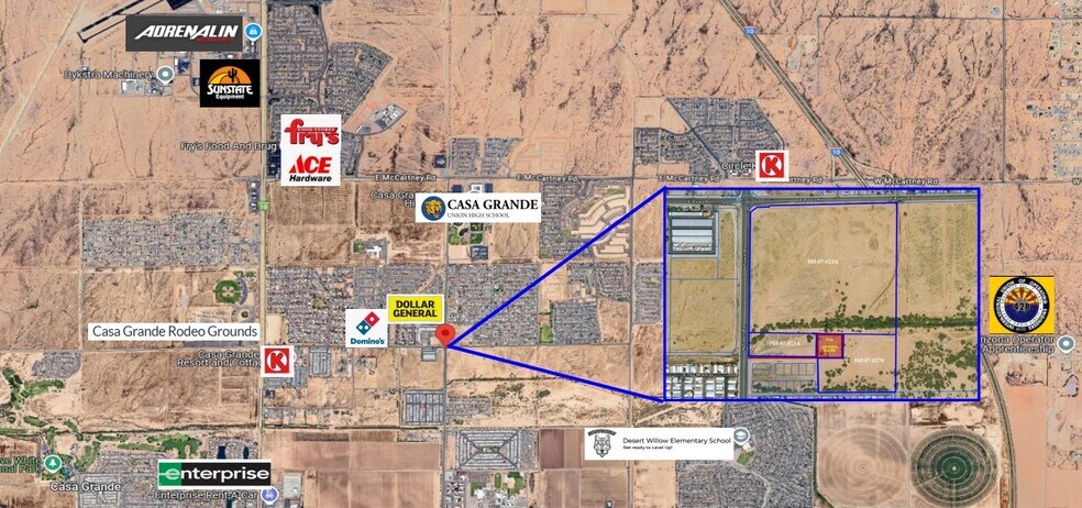 More Photos Of SEC N Trekell Rd and E Rodeo Rd, Casa Grande Land For Sale