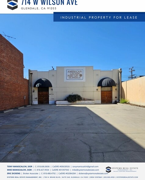 More Photos Of 714 W Wilson Ave, Glendale Loft Creative Space For Lease