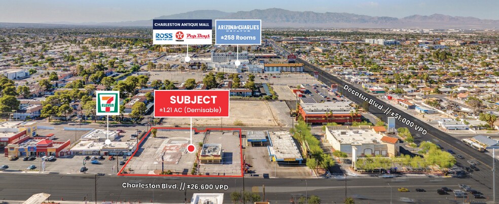 More Photos Of 4830-4840 W Charleston Blvd., Las Vegas Land For Lease