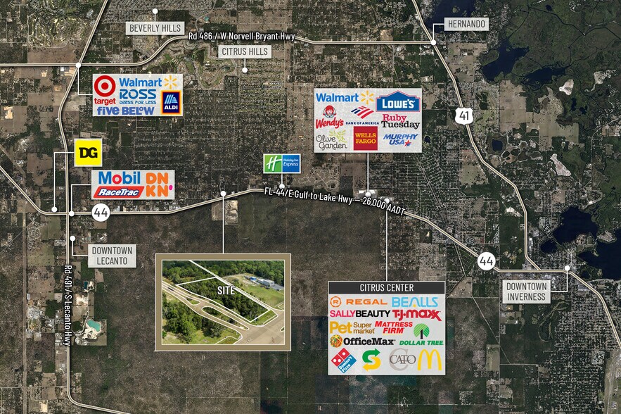 More Photos Of 271 W Gulf to Lake Hwy, Lecanto Land For Sale