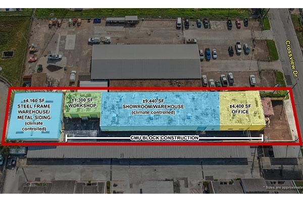 More Photos Of 3007 Crossview Dr, Houston Showroom For Sale