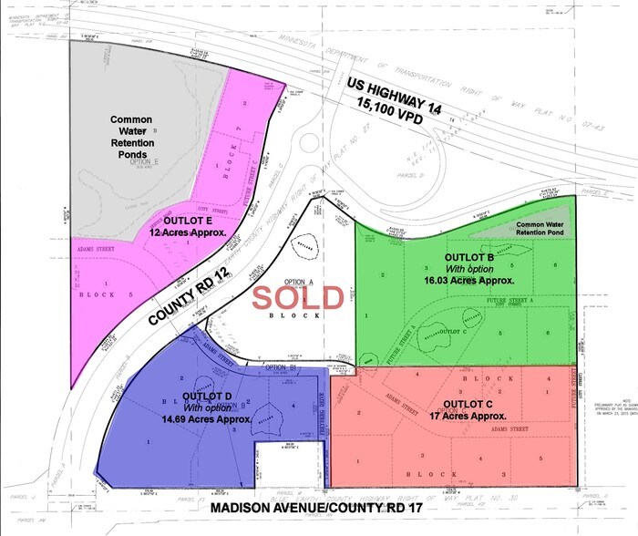 Primary Photo Of Highway 14 E, Mankato Land For Sale