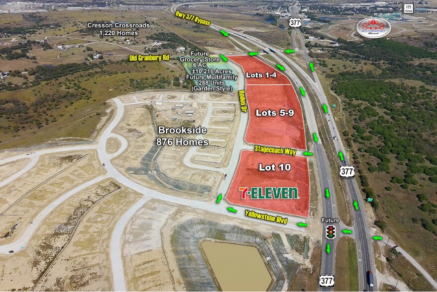 More Photos Of 8555 Old Granbury rd, Cresson Land For Sale