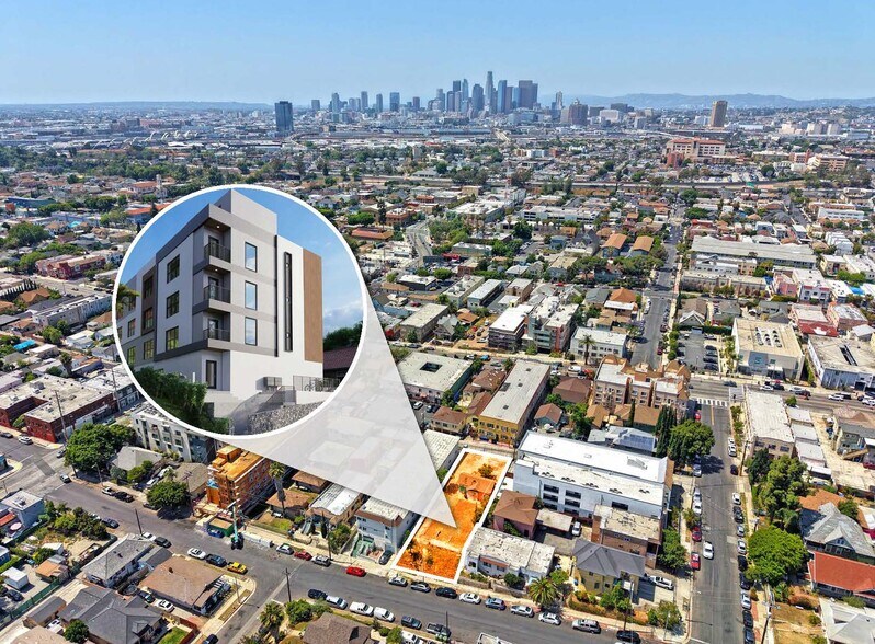 Primary Photo Of 209 N Mathews St, Los Angeles Land For Sale