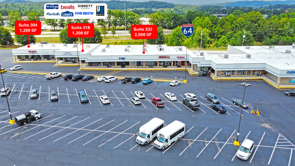 More Photos Of 308-364 Pine Crest Rd, Morehead Storefront For Lease