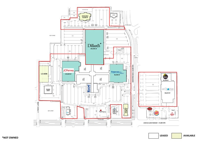 Primary Photo Of 757 E Lewis and Clark Pky, Clarksville Land For Lease