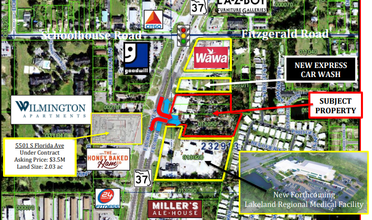 Primary Photo Of 5510 S Florida Ave, Lakeland Land For Sale