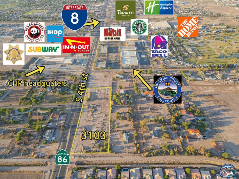 Primary Photo Of 3103 4th st, El Centro Land For Sale