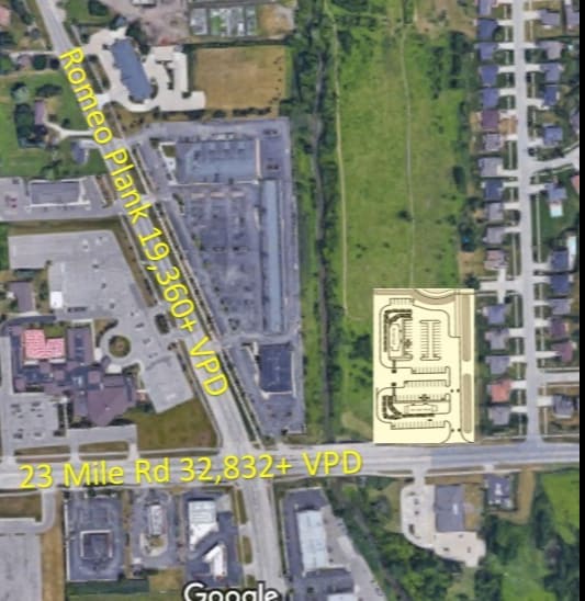 Primary Photo Of 23 mile road @ Romeo Plank rd, Macomb Land For Lease