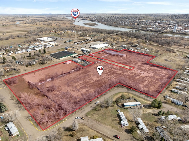 Primary Photo Of 1021 W Bell St, Glendive Storefront Retail Office For Sale