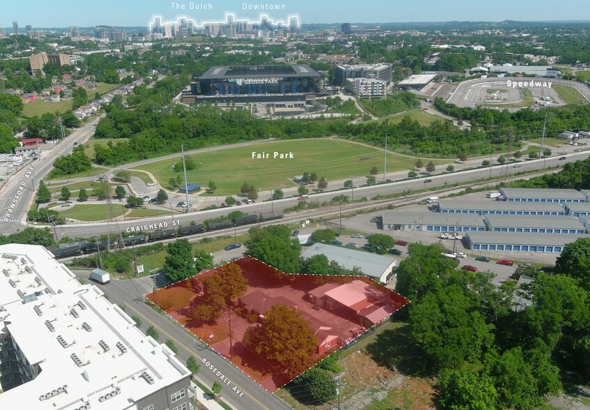 Primary Photo Of 564 566 568 Rosedale ave, Nashville Land For Sale