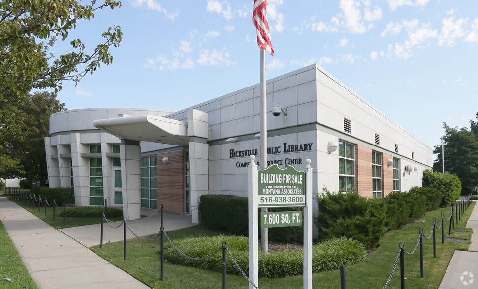 101 Jerusalem Ave, Hicksville, NY 11801 Public Library For Sale