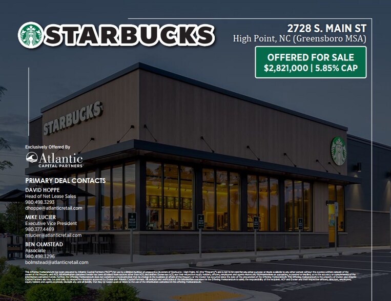 More Photos Of 2728 S Main St, High Point Restaurant For Sale