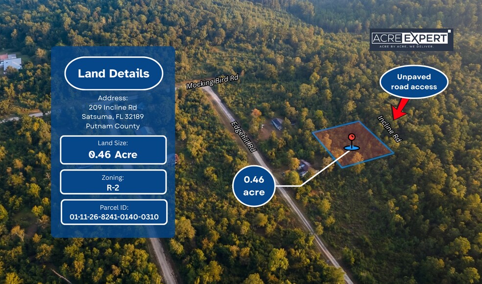 Primary Photo Of 209 Incline Rd, Satsuma Land For Sale