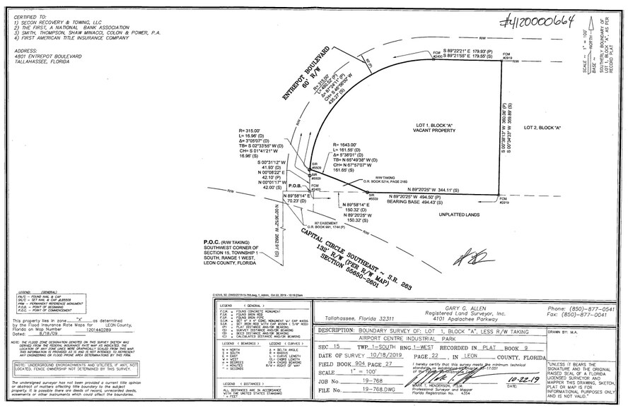 More Photos Of 4801 Entrepot Blvd, Tallahassee Land For Sale