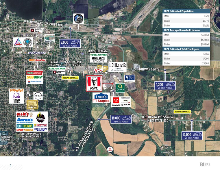 More Photos Of 3002 Pines Mall Dr, Pine Bluff Fast Food For Sale