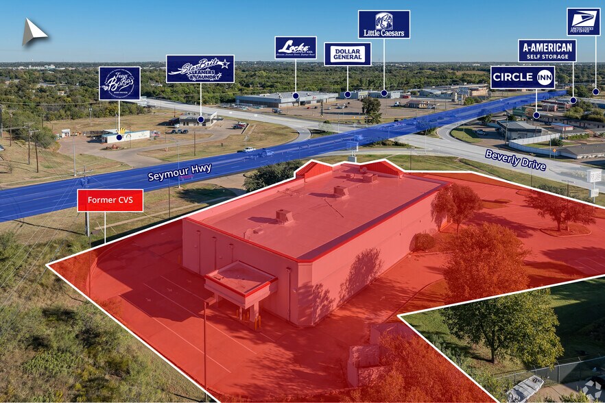 More Photos Of 3201 Seymour Hwy, Wichita Falls Drugstore For Lease