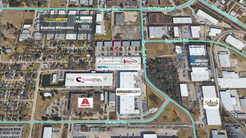 More Photos Of 5617 Campbell Rd, Houston Warehouse For Sale
