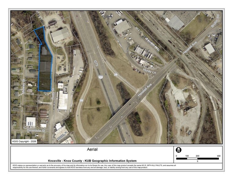 More Photos Of 3347-3353 Rudy St, Knoxville Warehouse For Lease