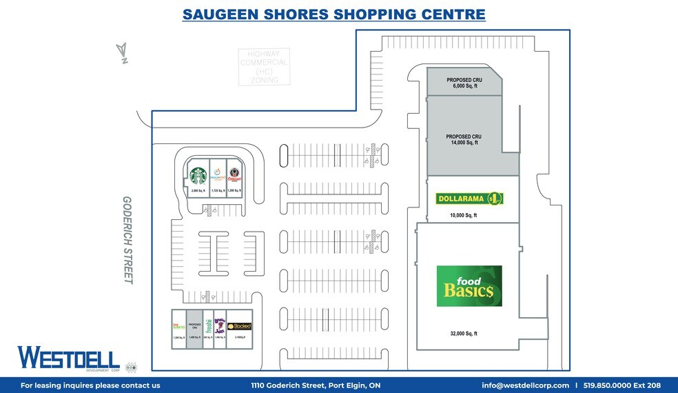 More Photos Of 1110 Goderich St, Port Elgin General Retail For Lease