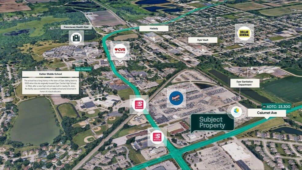 More Photos Of 2070 Calumet Ave, Dyer Restaurant For Sale