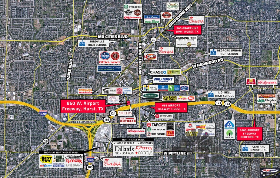 More Photos Of 1600 Airport Fwy, Bedford Office For Lease
