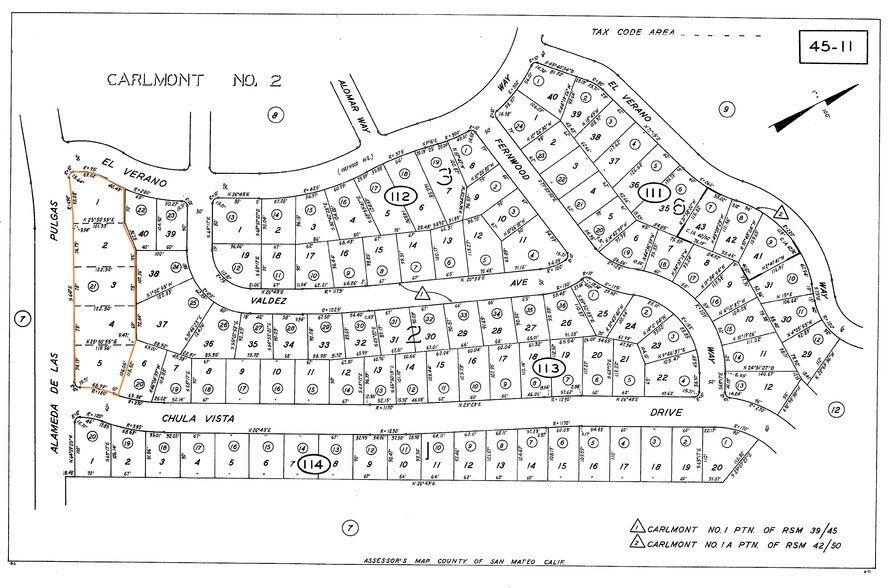 More Photos Of 1315 Alameda de las Pulgas, Belmont Land For Sale