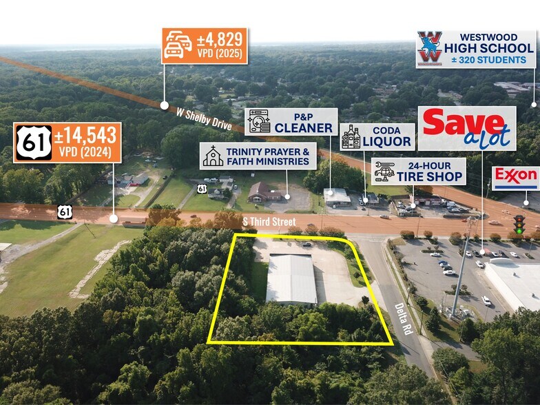 More Photos Of 4712 S 3rd St, Memphis Freestanding For Sale