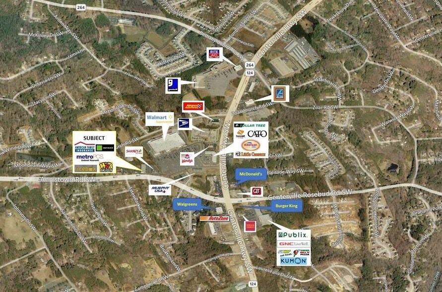 More Photos Of 4017 Annistown Rd, Snellville Storefront For Lease