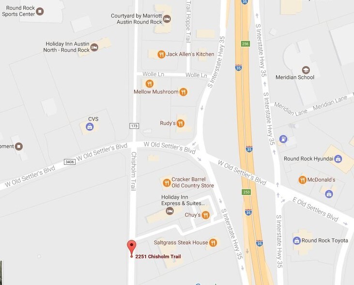 More Photos Of 2191 Chisholm Trail Rd, Round Rock Land For Sale