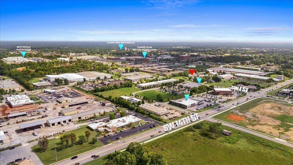 Primary Photo Of 1201 & 1203 SW I street St, Bentonville Flex For Sale