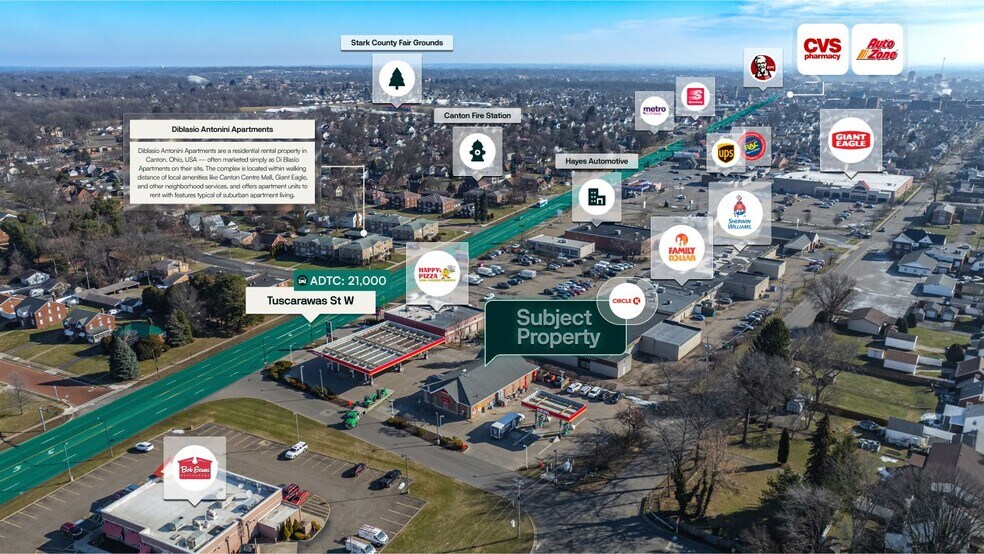 More Photos Of 3920 Tuscarawas St W, Canton Service Station For Sale