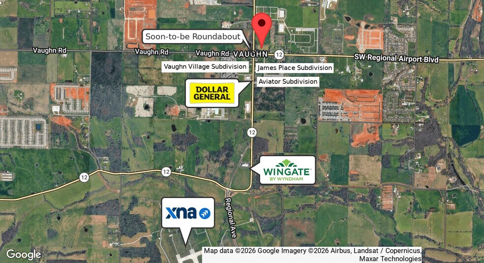Primary Photo Of Hwy 12 & N Vaughn Rd, Bentonville Land For Sale