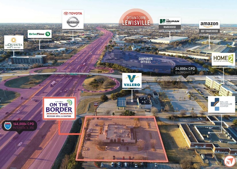 More Photos Of 1890 S Stemmons Fwy, Lewisville Restaurant For Lease