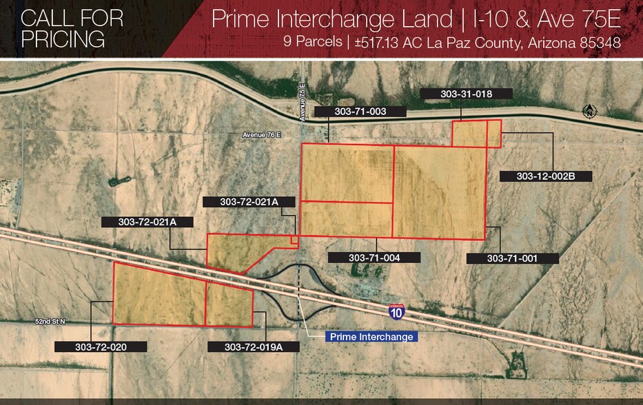 Primary Photo Of 42182 Vicksburg Rd, Salome Land For Sale
