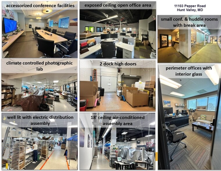 More Photos Of 11103 Pepper Rd, Hunt Valley Flex For Lease