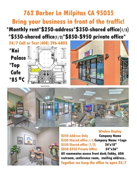 More Photos Of 640-762 Barber Ln, Milpitas Freestanding For Lease