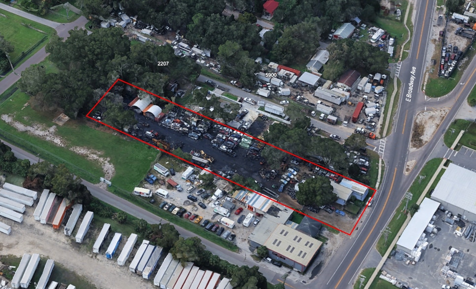 Primary Photo Of 6503 E Broadway Ave, Tampa Truck Terminal For Sale