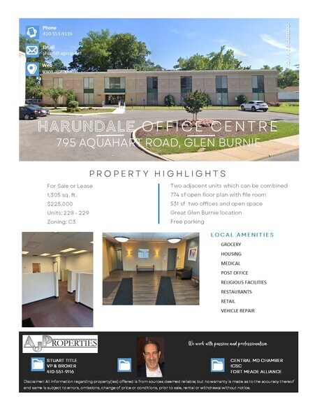 More Photos Of 795 Aquahart Rd, Glen Burnie Office For Sale