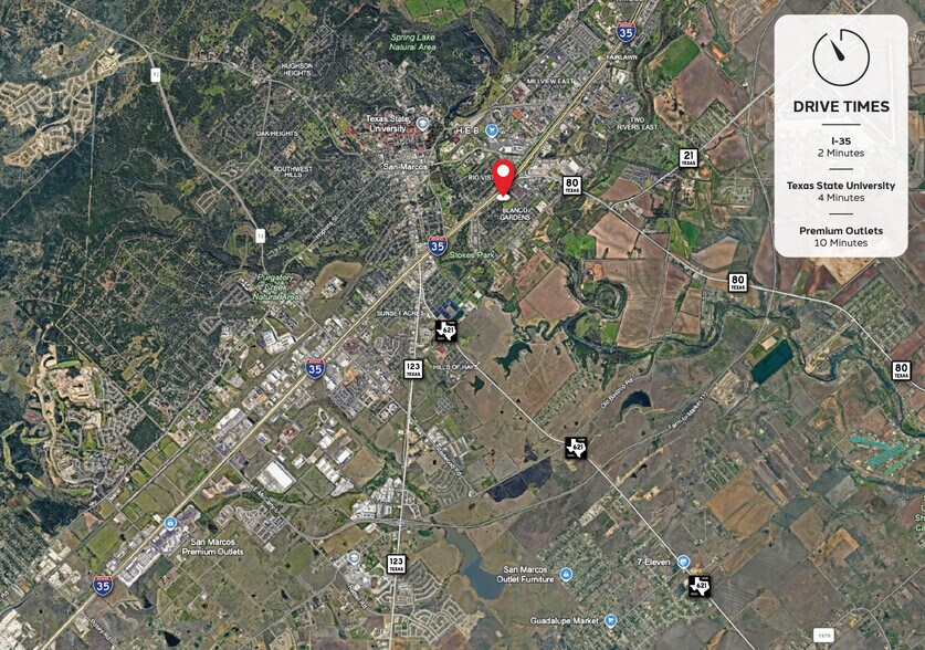 More Photos Of 910 N Interstate 35, San Marcos Freestanding For Sale