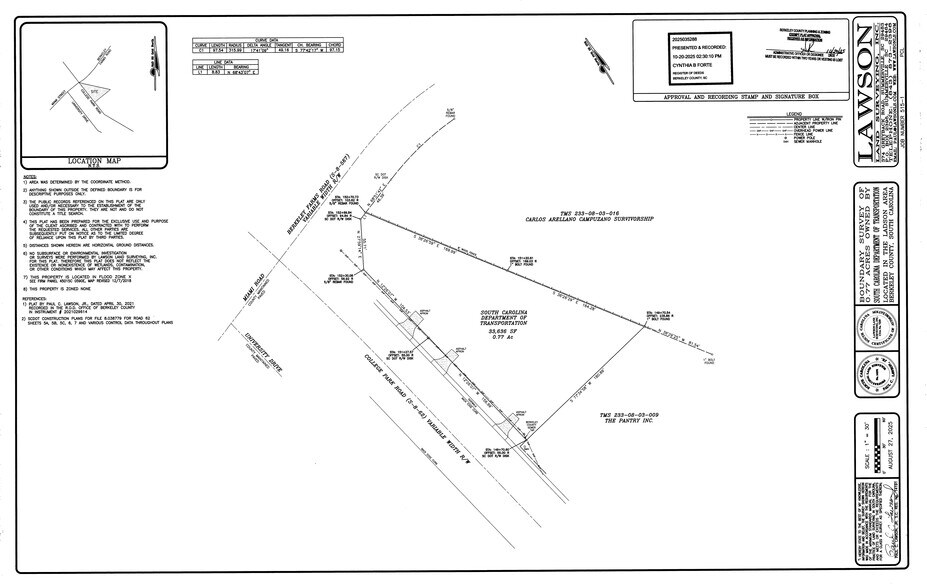 More Photos Of College Park Rd @ Berkeley Farms Rd, Ladson Land For Sale