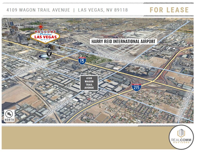 More Photos Of 4109 Wagon Trail Ave, Las Vegas Warehouse For Lease