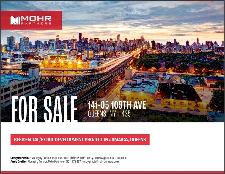 Primary Photo Of 14105 109th Ave, Jamaica Land For Sale