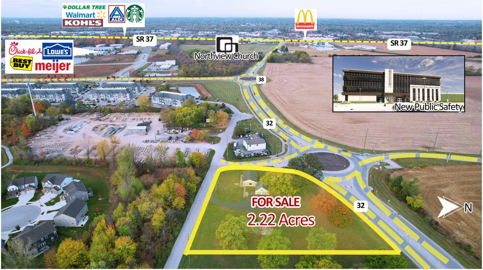 Primary Photo Of 4844 Conner St, Noblesville Land For Sale