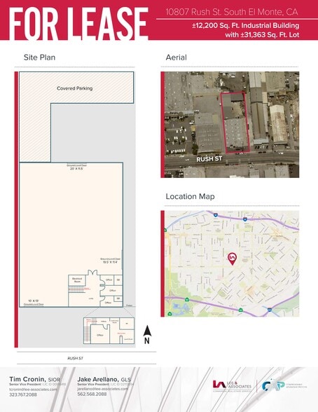 More Photos Of 10807 Rush St, South El Monte Distribution For Lease