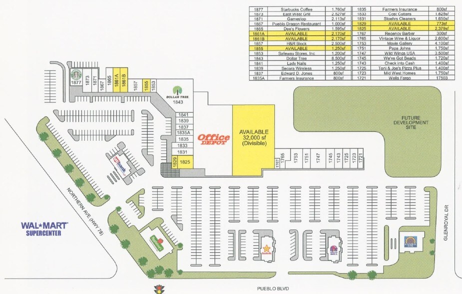 More Photos Of 1715-1877 S Pueblo Blvd, Pueblo Unknown For Lease