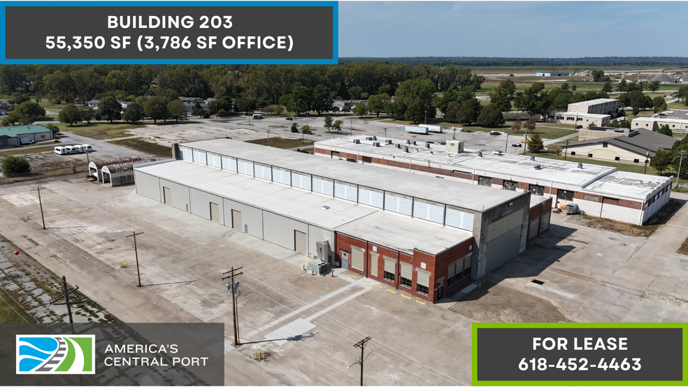 Primary Photo Of 1521 3rd, Granite City Manufacturing For Lease