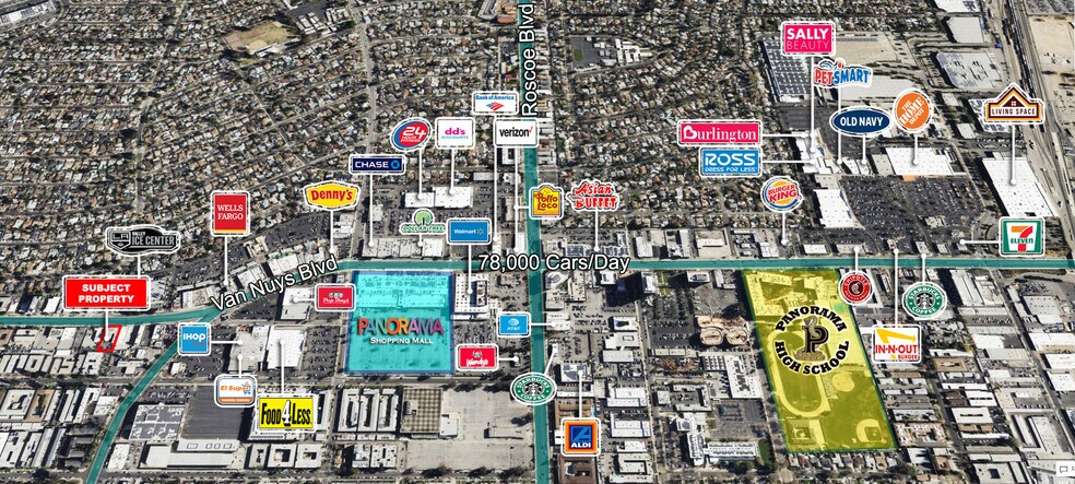 More Photos Of 8741-8747 Van Nuys Blvd, Panorama City Land For Sale