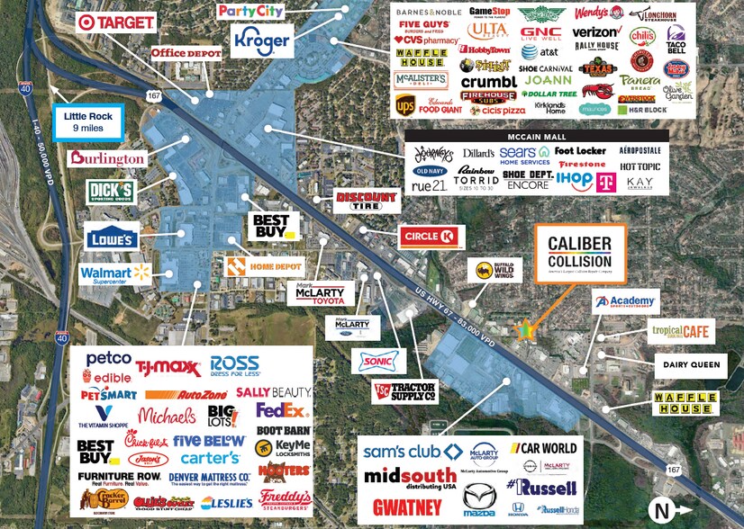More Photos Of 5980 Wadley Rd, North Little Rock Auto Repair For Sale